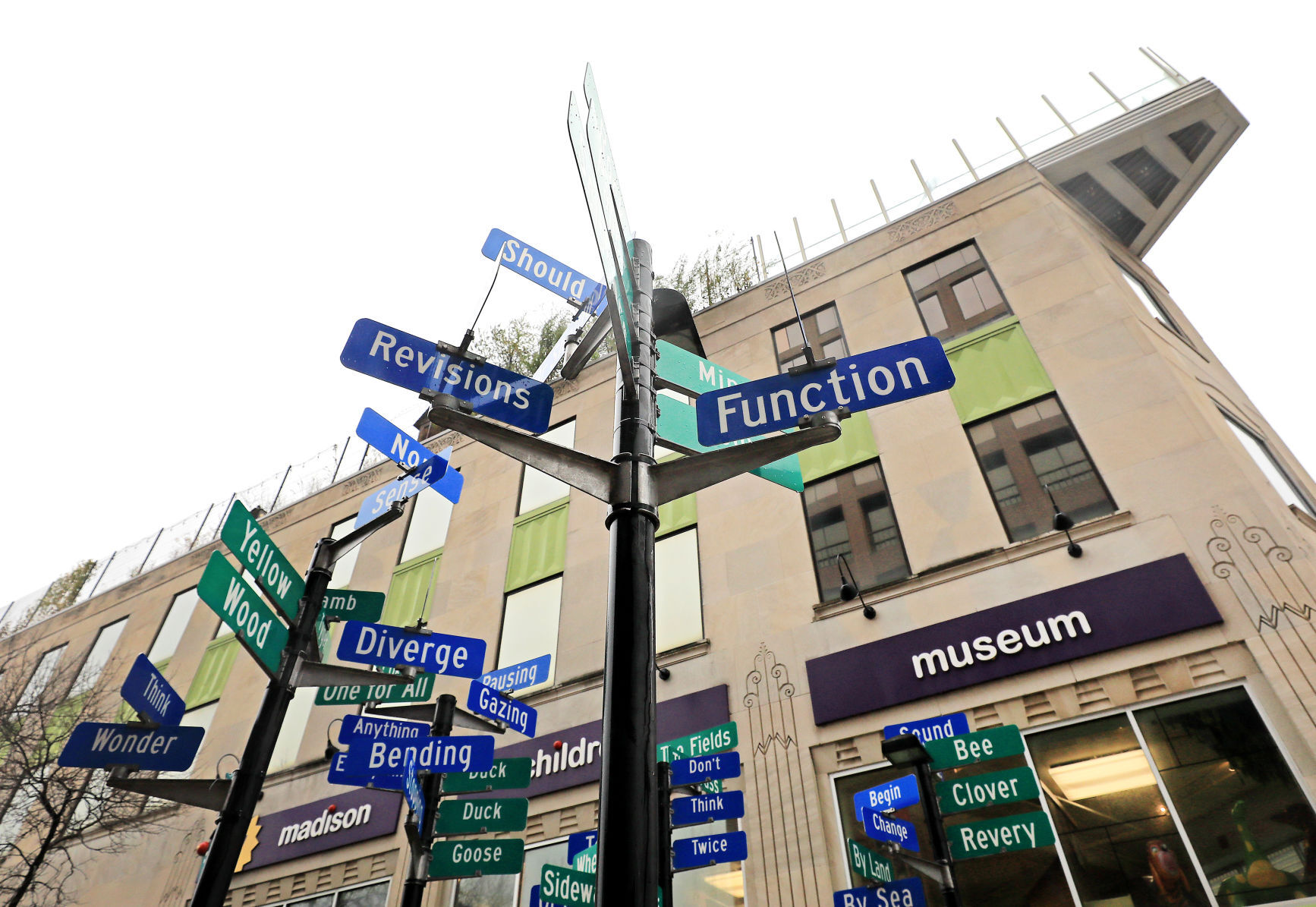 Childrens Museum signs